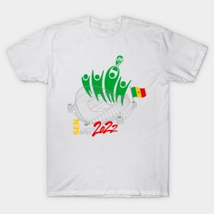 Senegal World Cup Soccer 2022 T-Shirt